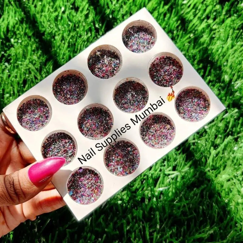Multicolor Mixed Caviar Beads Box