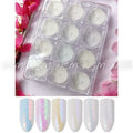 Iridescent Sugar Glitter Powder (Set Of 12 1gm Jars)