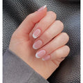 Short Oval Nail Tips (Transparent) (Pack Of 500 Pc)